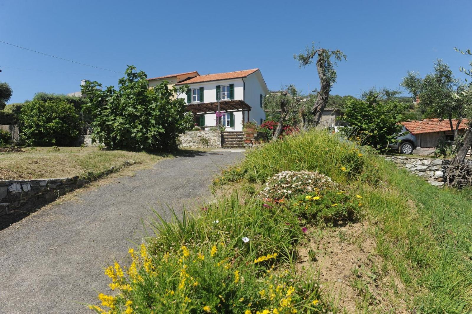 Casa Franguella - Uliveto Sul Mare Villa Lavagna Exterior photo