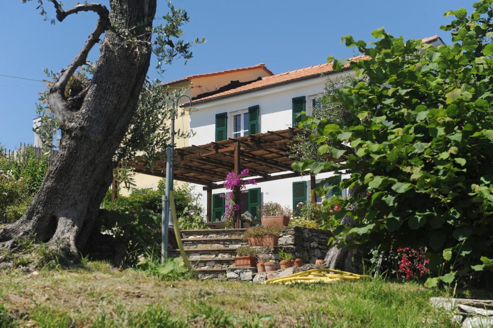 Casa Franguella - Uliveto Sul Mare Villa Lavagna Exterior photo